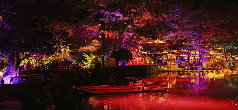 行浸式山水夜游演艺秀